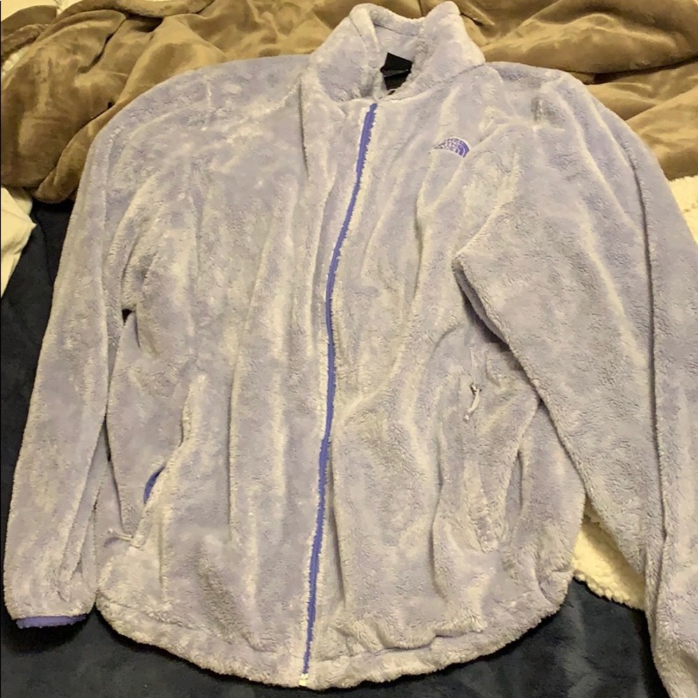 The north face Women’s XXXL fleece no hood jacket